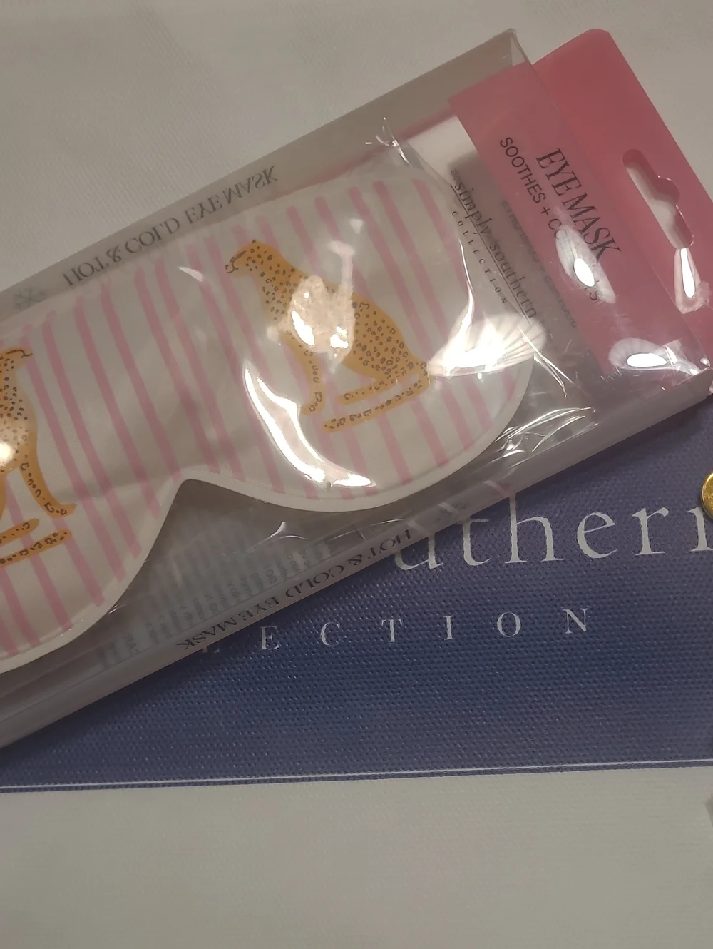 Simply Southern Badgereel Leopard And Hot And Cold Eye Mask You Get Both